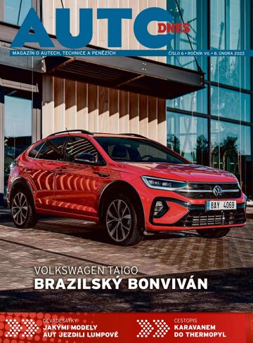 Obálka e-magazínu Auto DNES 8.2.2022