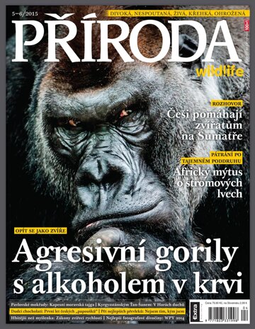 Obálka e-magazínu Příroda 5-6/2015