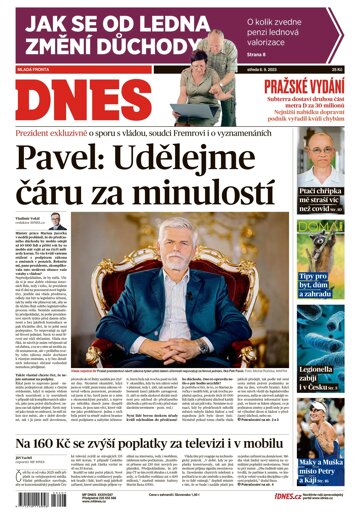 Obálka e-magazínu MF Dnes 6.9.2023