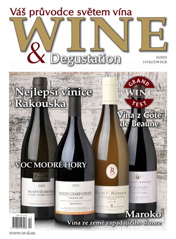 Obálka e-magazínu Wine and Degustation 10/2023