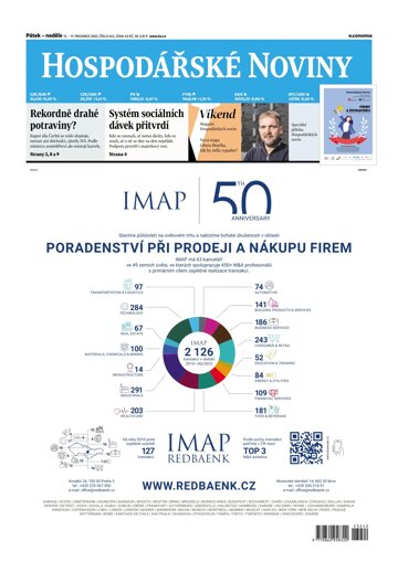 Obálka e-magazínu Hospodářské noviny 242 - 15.12.2023