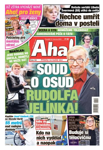 Obálka e-magazínu AHA! 17.6.2024