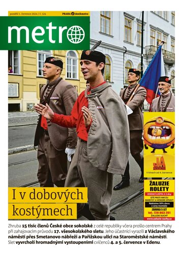 Obálka e-magazínu deník METRO 1.7.2024