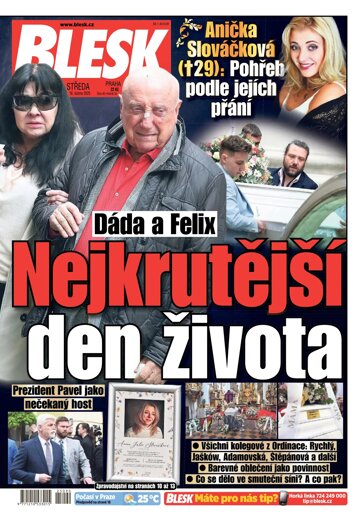 Obálka e-magazínu Blesk 16.4.2025