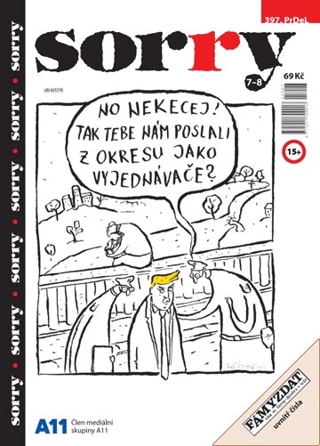 Obálka e-magazínu Sorry 7-8/2025