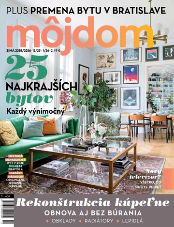 Obálka e-magazínu Môj dom 12/20.01.202526