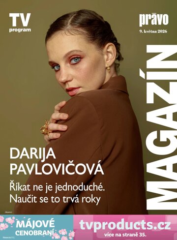 Obálka e-magazínu Magazín + TV 9.5.2026