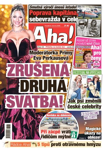 Obálka e-magazínu AHA! 8.6.2026