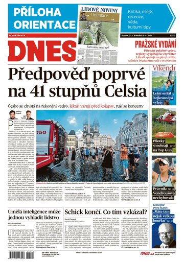 Obálka e-magazínu MF Dnes 27.6.2026