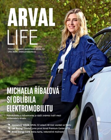 Obálka e-magazínu ARVAL LIFE léto 2026
