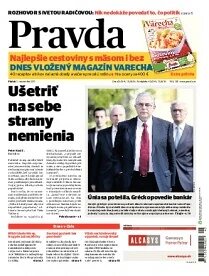 Obálka e-magazínu Pravda 11.11.2011