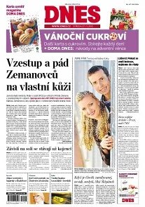 Obálka e-magazínu MF Dnes 27.11.2013