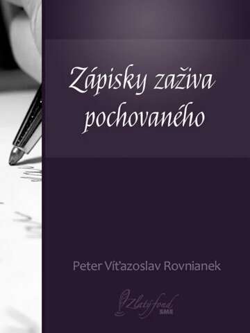 Obálka knihy Zápisky zaživa pochovaného