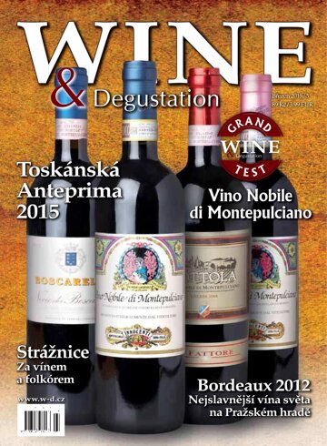 Obálka e-magazínu Wine and Degustation 3/15