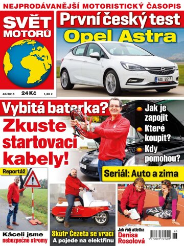 Obálka e-magazínu Svět motorů 9.11.2015