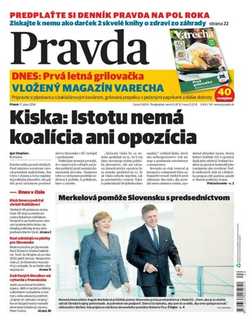 Obálka e-magazínu Pravda 17. 6. 2016