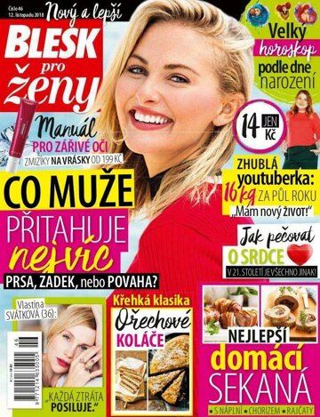 Obálka e-magazínu Blesk pro ženy 12.11.2018