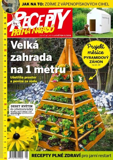 Obálka e-magazínu Recepty prima nápadů 5/2019