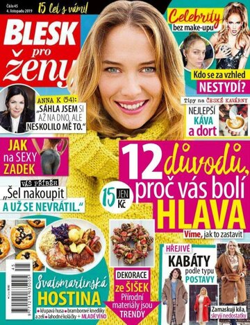 Obálka e-magazínu Blesk pro ženy 45/2019