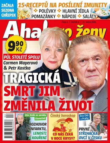 Obálka e-magazínu AHA! pro ženy 4/2020