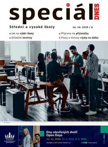 Obálka e-magazínu Magazín DNES SPECIÁL Hradecký - 16.10.2020
