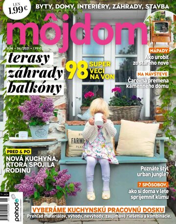 Obálka e-magazínu Môj dom 6/2021