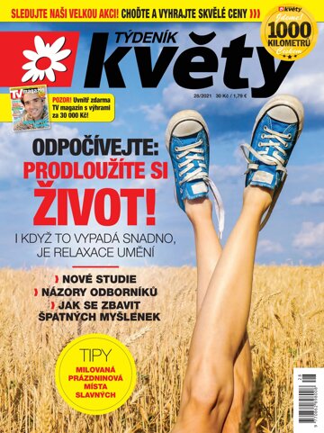 Obálka e-magazínu Týdeník Květy 28/2021