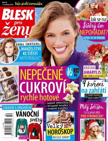 Obálka e-magazínu Blesk pro ženy 50/2021