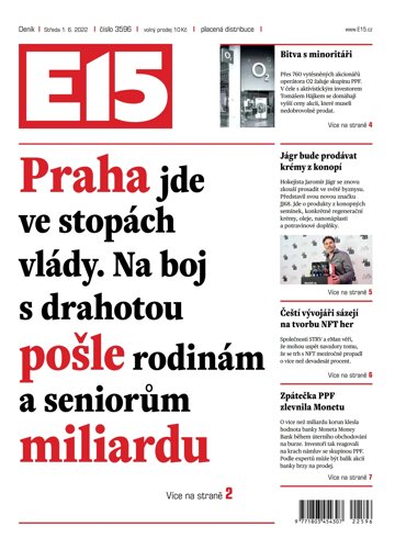 Obálka e-magazínu E15 1.6.2022