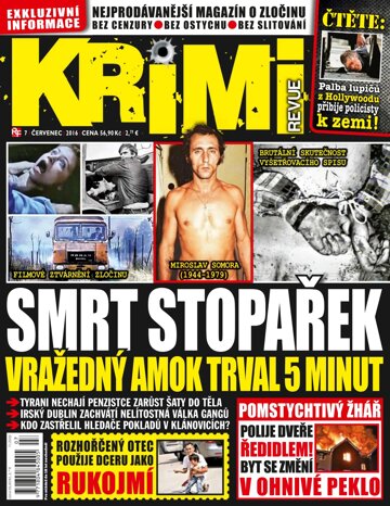 Obálka e-magazínu Krimi revue 7/16