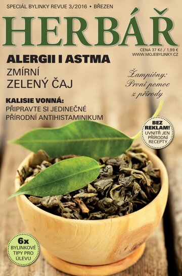 Obálka e-magazínu HERBÁŘ  - 3/2016