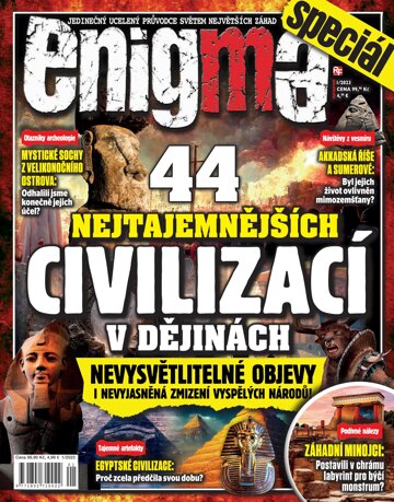 Obálka e-magazínu Enigma speciál 1/23