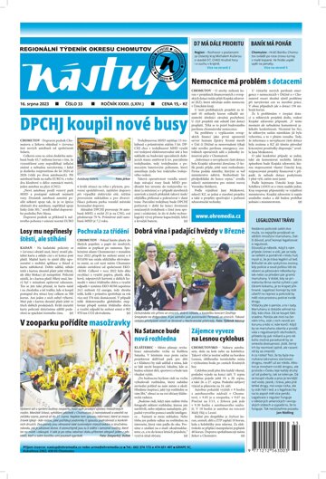 Obálka e-magazínu Nástup 33/23