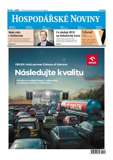 Obálka e-magazínu Hospodářské noviny 129 - 4.7.2024