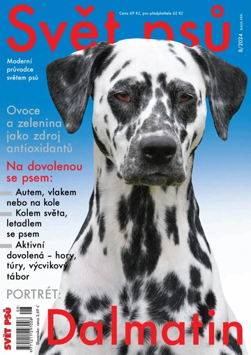 Obálka e-magazínu Svět psů 8/2024