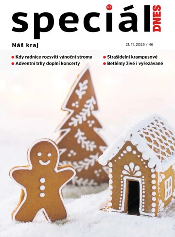 Obálka e-magazínu Magazín DNES SPECIÁL Střední Čechy - 21.11.2025