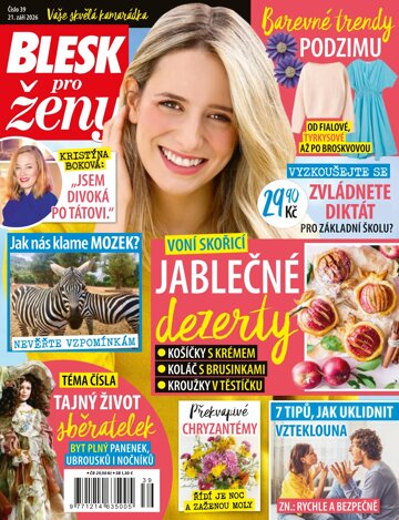 Obálka e-magazínu Blesk pro ženy 39/2026