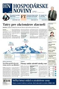 Obálka e-magazínu Hospodárske noviny 23.08.2013