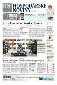 Obálka e-magazínu Hospodárske noviny 04.10.2013