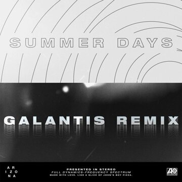 Obálka uvítací melodie Summer Days (Galantis Remix)