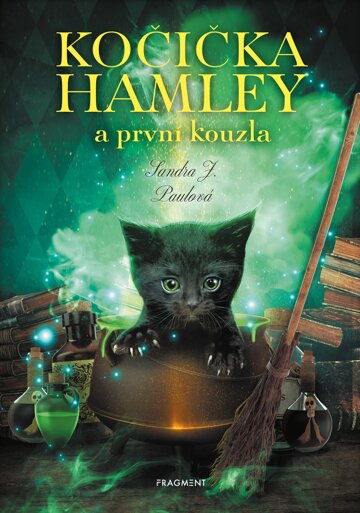 Obálka knihy Kočička Hamley a první kouzla