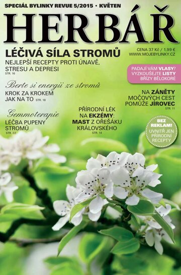 Obálka e-magazínu Herbář 5/15 léčivé stromy