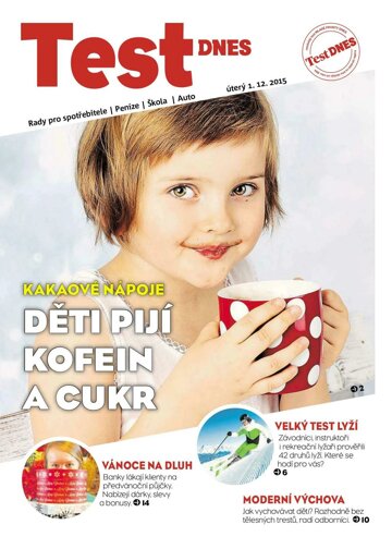 Obálka e-magazínu TEST DNES - 1.12.2015