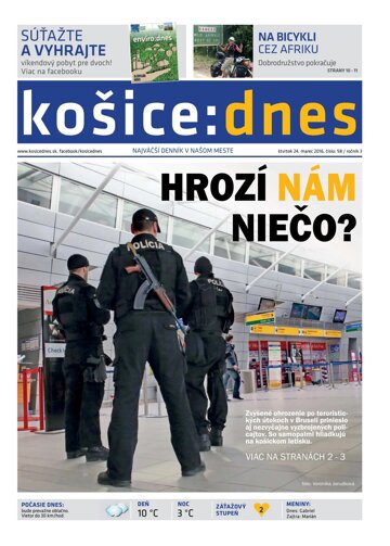 Obálka e-magazínu košice:dnes 24.3.2016