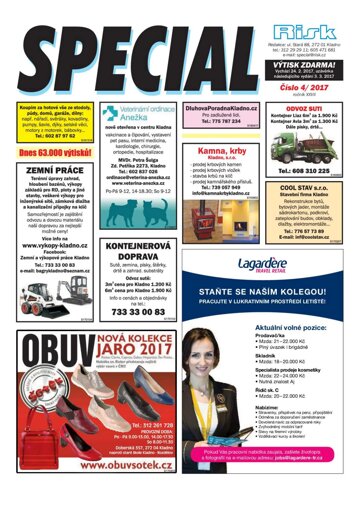 Obálka e-magazínu Special 4/2017