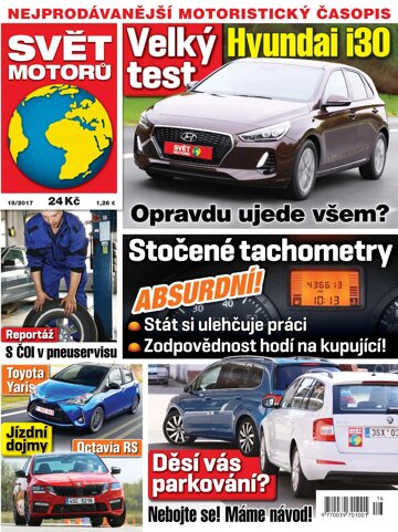 Obálka e-magazínu Svět motorů 18.4.2017