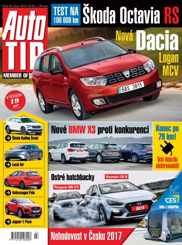 Obálka e-magazínu Auto TIP 29.1.2018