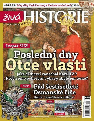 Obálka e-magazínu Živá historie 11/2018