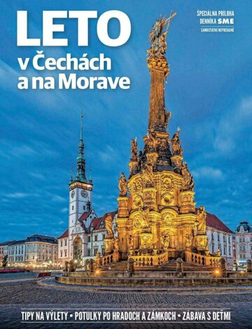 Obálka e-magazínu SME LETO v Čechách a na Morave  29/5/2019