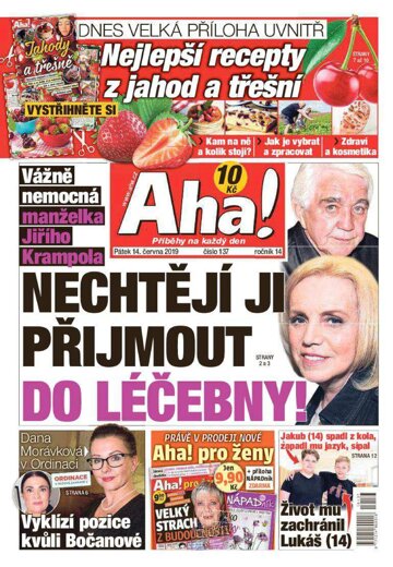 Obálka e-magazínu AHA! 14.6.2019
